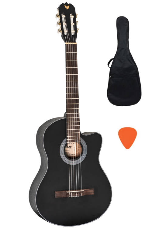 VG250 C BK Cutaway Siyah Klasik Gitar