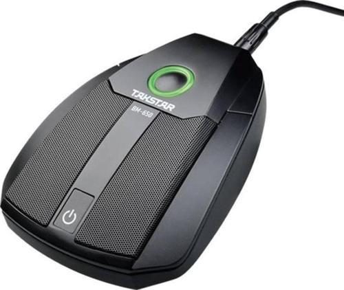 BM-650 Masaüstü Konferans Kürsü Seminer Led Işıklı Anons Mikrofonu