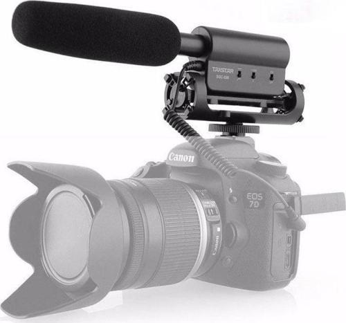 SGC-598 DSLR Kamera Fotoğraf Makinesi Uyumlu Shotgun Condenser Mikrofon