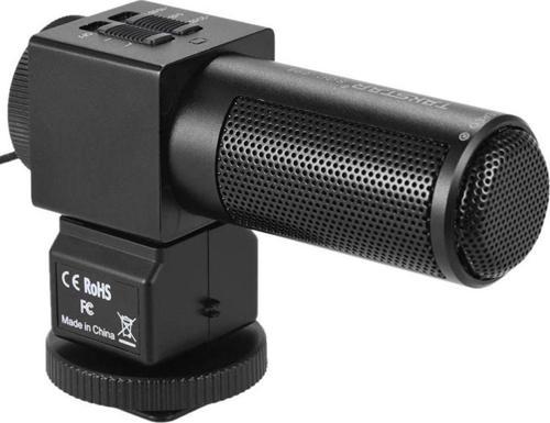 SGC-698 DSLR Kamera Fotoğraf Makinesi Uyumlu Shotgun Condenser Mikrofon