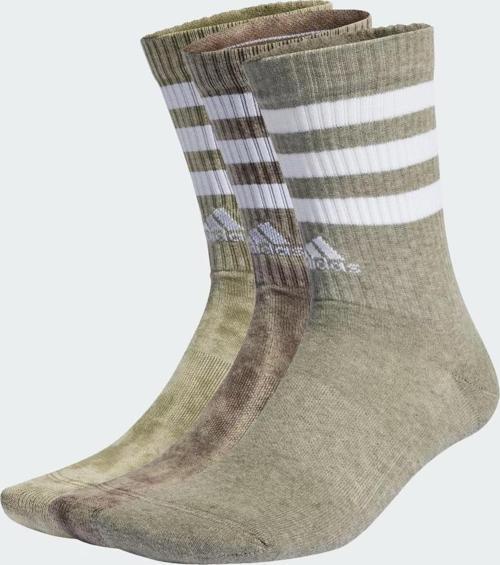 IQ41513 Stripes StoneWash Yeşil 3'lü Çorap
