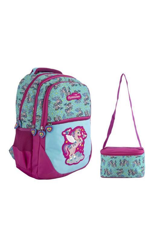 İlkokul Çantası Beslenmeli Unicorn 1350