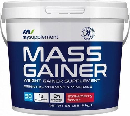 Mass Gainer Çilek 3000g