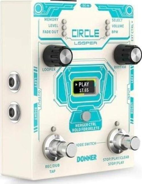 Circle Looper Pedalı (Beyaz)