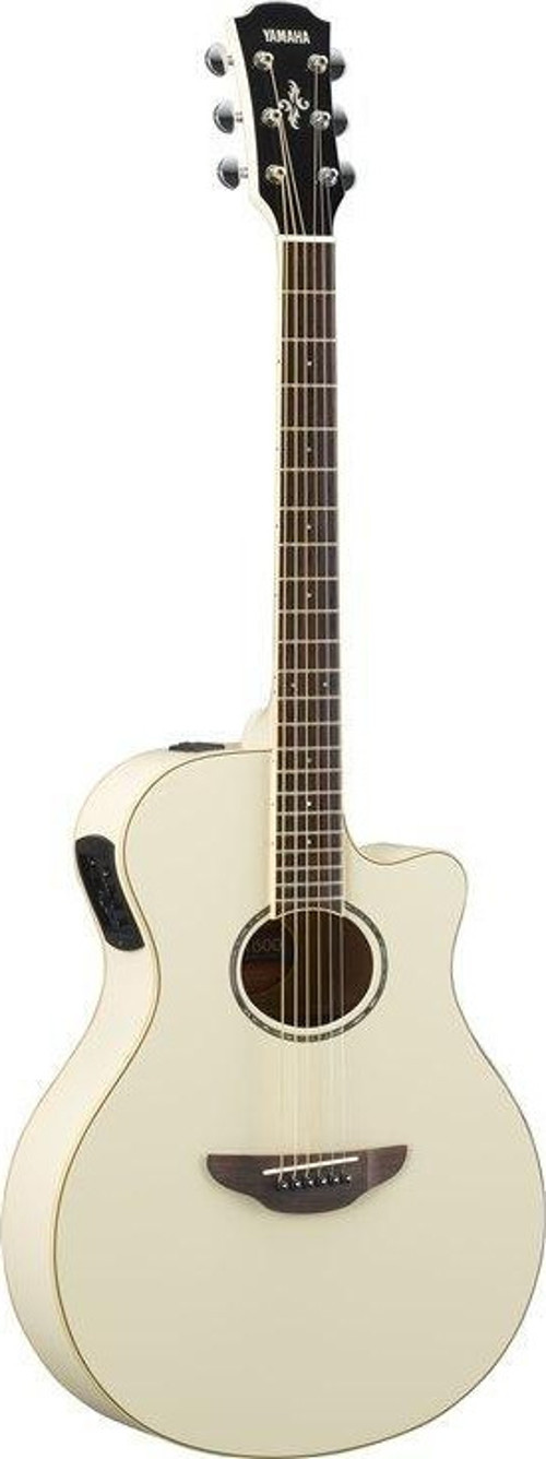 APX600 Elektro Akustik Gitar (Vintage White)