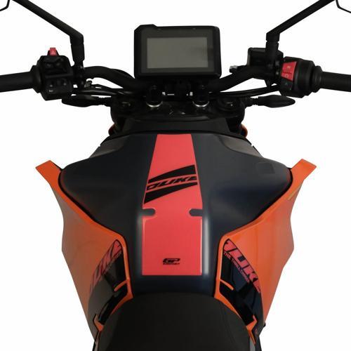 KTM Duke 250 2024 Uyumlu Tank Pad Seti Turuncu