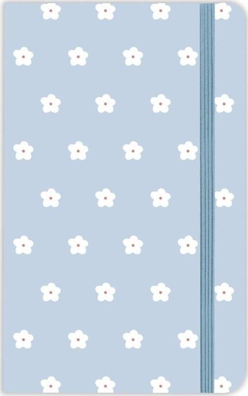 Çizgili Ciltli Doğa Defter Papatya 9x14