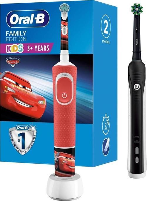 Aile Paketi Pro Care 700 + D100 Cars Şarjlı Diş Fırçası