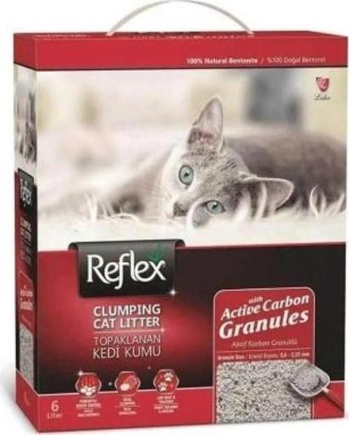 Kedi Kumu Active Carbon Granül 6 Lt. Kırmızı (2'li)