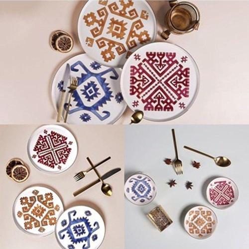 Arabesque Servis Ve Pasta İkram Takımı 6 Kişilik 18 Parça