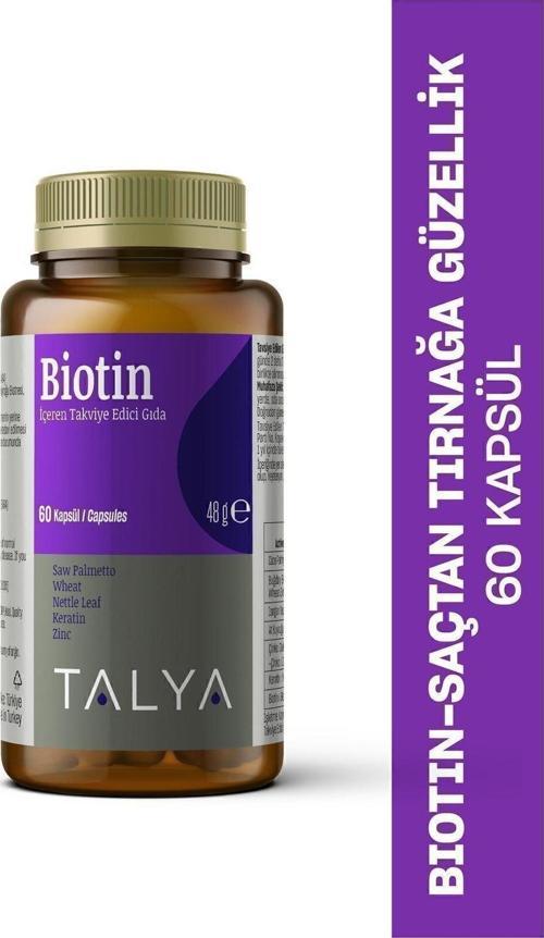 Biotin Içeren Takviye Edici Gıda 60 Kapsül