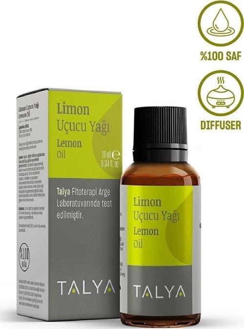 Limon Uçucu Yağı %100 Saf Ve Doğal Bitkisel Uçucu Yağ 10 Ml