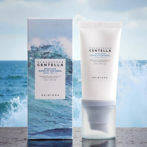 Skın1004-madagascar Centella Hyalu-cica Water-fit Sun Serum Spf 50 +pa++++ 50 Ml