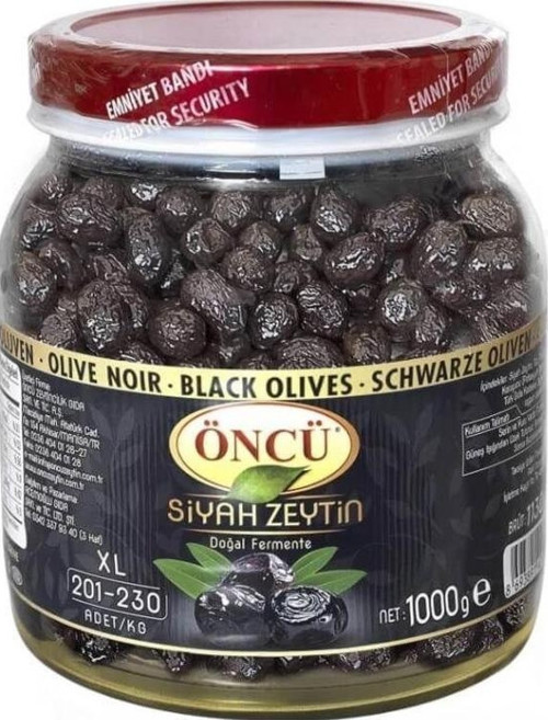 Siyah Zeytin (201-260) 1 Kg. (4'lü)