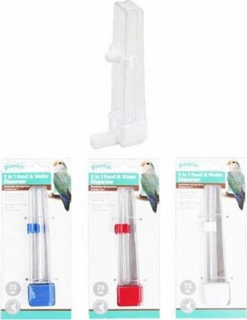 Plastik Kuş Suluğu ve Yemliği 75 Ml 14,5 Cm