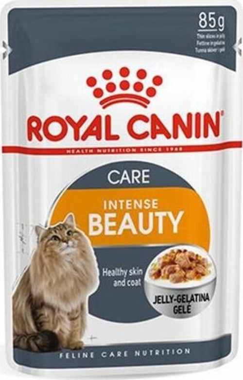 İntense Beauty Jelly Pouch Yetişkin Kedi Konservesi 12 Adet 85 Gr