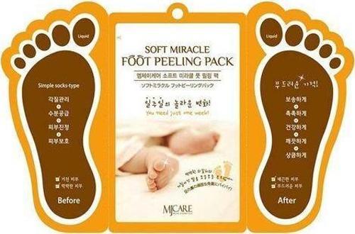 Miracle Foot Peeling Pack - Mjcare Çorap Tipi Ayak Peeling Maskesi