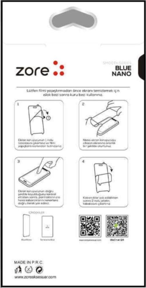 Xiaomi Poco F3 Uyumlu Premium Blue Nano Ekran Koruyucu