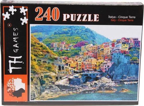 240 Parça Kutulu Puzzle - İtalya Manzarası!