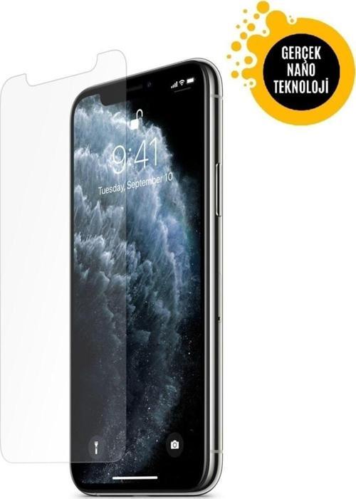 Iphone 11 Pro Max Uyumlu Gerçek Nano Ekran Koruyucu Kırılmaz Cam