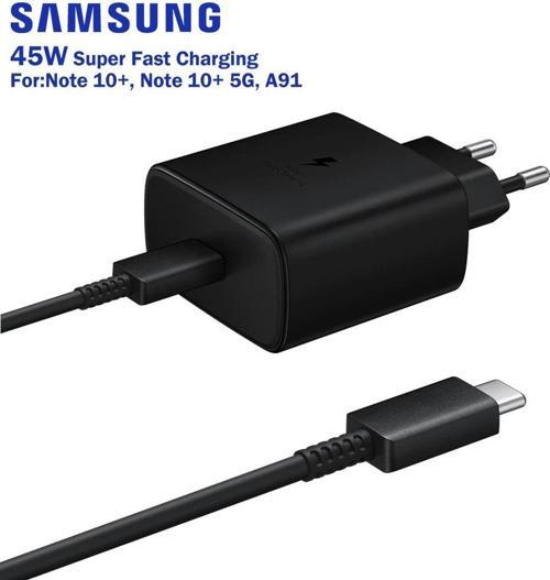 Samsun Uyumlu g 45W Şarj Adaptörü ve 5A Type-c Kablo EP-TA845