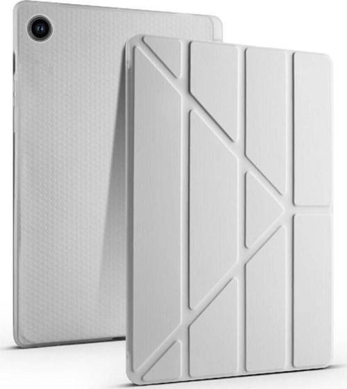 Samsung Tab S6 Lite P610 10.4 İnç Katlanabilir Kalemlikli Standlı Akıllı Kılıf