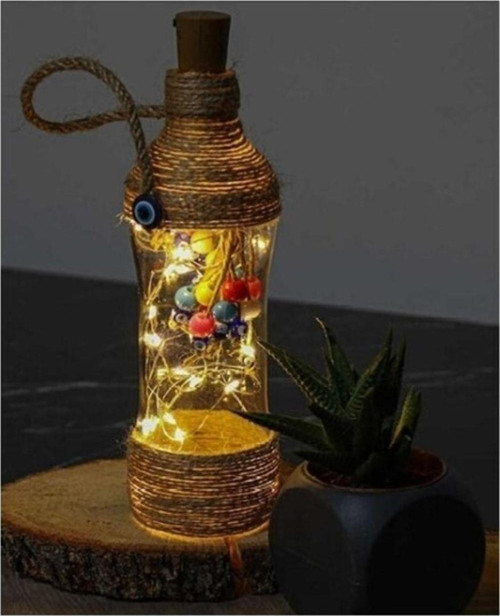 Boncuklu Ledli Gece Lambası