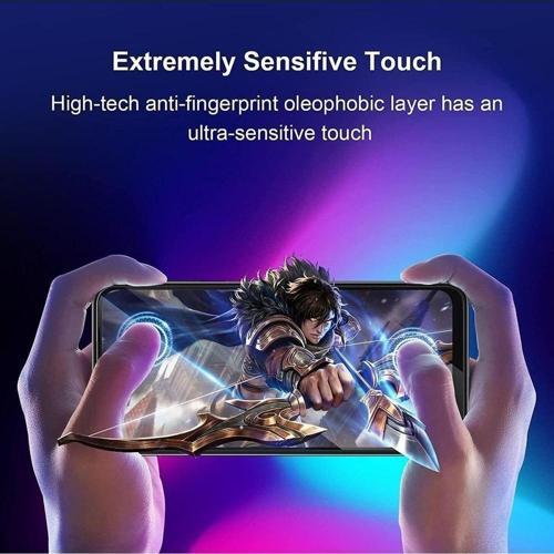 Realme Uyumlu C55 Tam Kaplayan Nano Ekran Koruyucu Kırılmaz Cam - Ince Ve Esnek