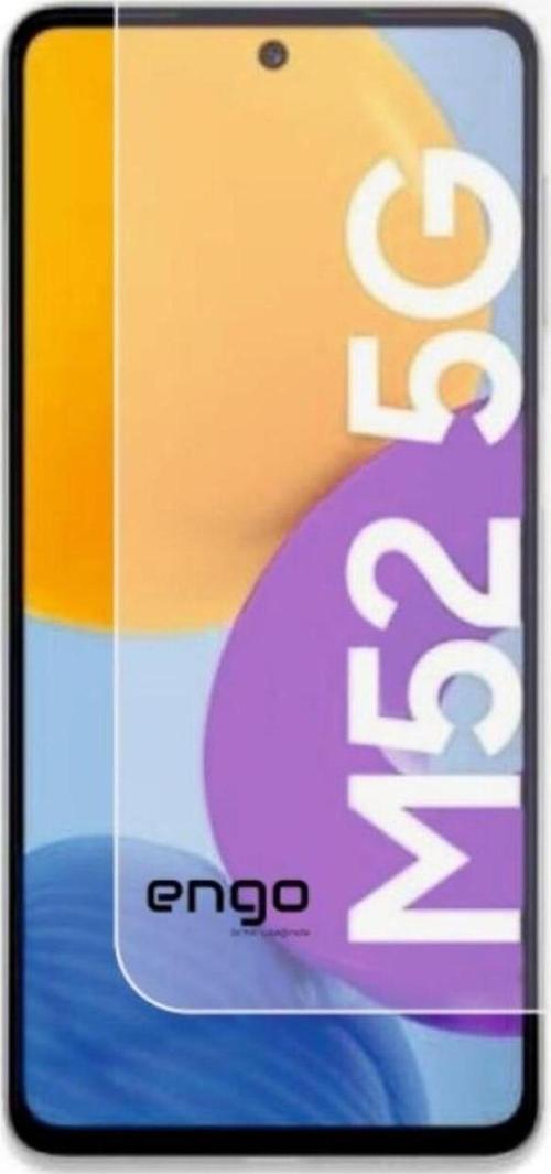 Samsung Galaxy M52 İle Uyumlu Mat Ekran Koruyucu Nano Şeffaf