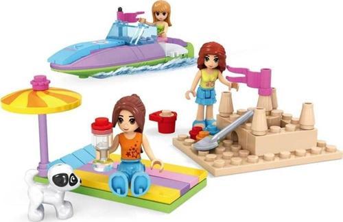 BLX Sweet Girl Plaj Eğlencesi 24302 96 Parça Lego Seti