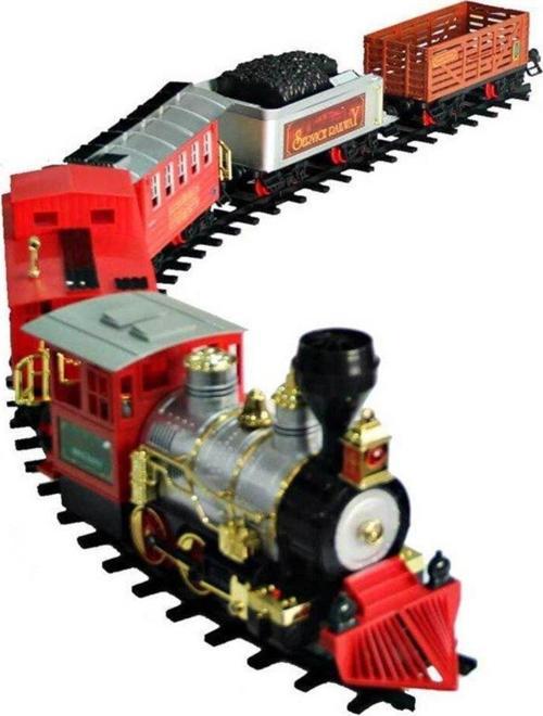 Klasik Tren Seti Sesli ve Işıklı 35 Parça