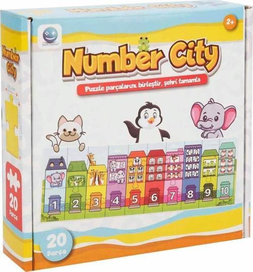 Smile Games 20 Parça Puzzle: Sevimli Hayvanlar ve Evleri