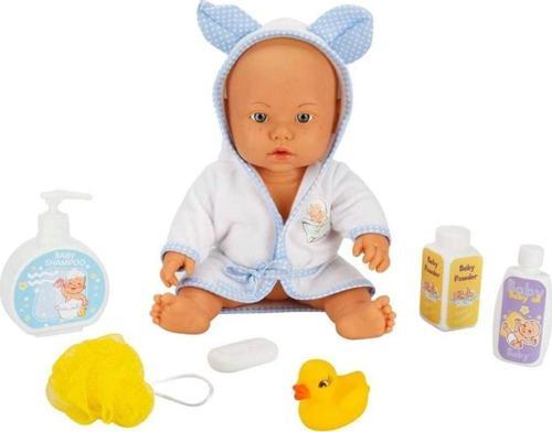 Bebelou Banyo Zamanı 35cm Konuşan Bebek 23877 Mavi