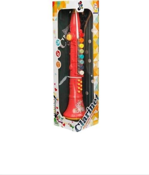 Sesli ve Işıklı Clarinet Klarnet 31612 Kırmızı