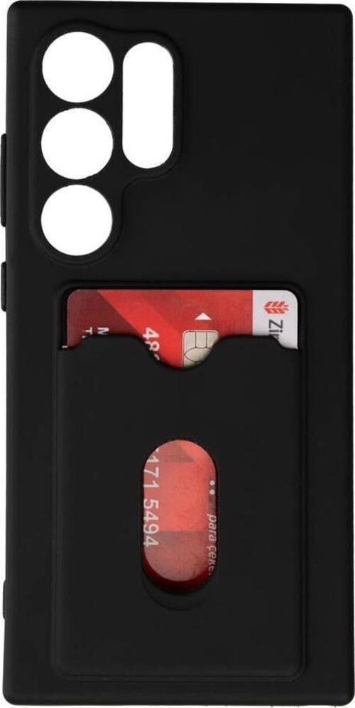Galaxy S24 Ultra Kılıf Zore Dora Kartlıklı Silikon Kapak