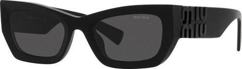 0MU09WS Kadın Güneş Gözlüğü Matte Black Dark Grey 1BO5503N 53 Ekartman