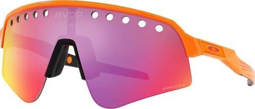 Sutro Lite Sweep Mathieu van der Poel Özel Seri Bisiklet Güneş Gözlüğü MVDP Orange Sparkle Prizm Road