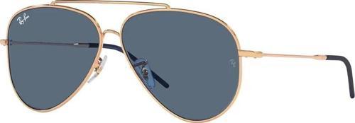 Aviator Reverse 0RBR0101S Güneş Gözlüğü 92023A Rose Gold Dark Blue 59 Ekartman