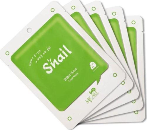 On Snail Mask Salyangoz Özlü Yüz Maskesi 5'li