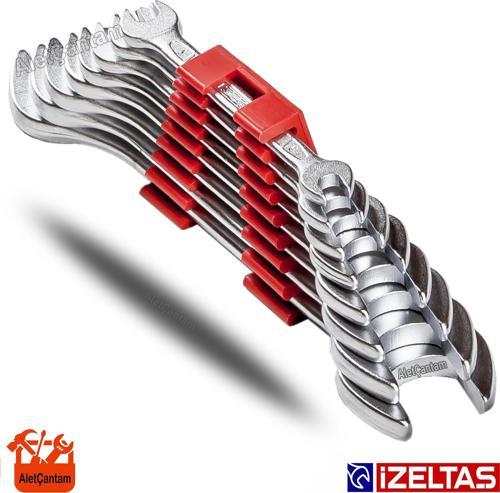 Açık Ağız İki Ağız Anahtar Takımı 8 Parça Set