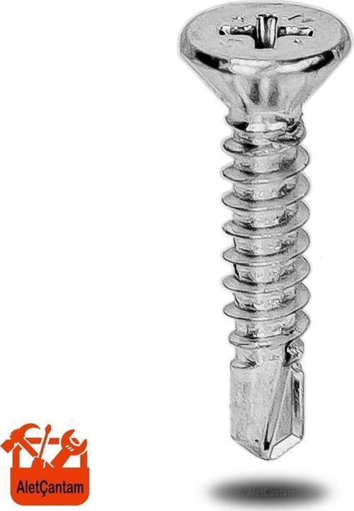 Matkap Uçlu Vida Akıllı Apex Vidası 3.9x16 - 100 Adet
