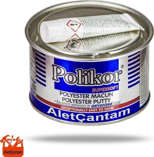 Polikor Çelik Macun Oto Kaporta Macunu 415gr