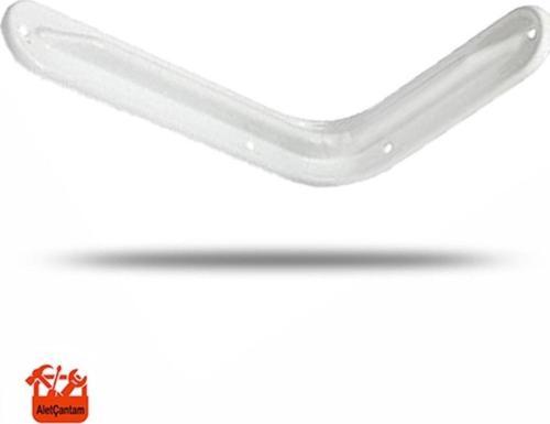 Raf Altı Demiri Dübel Ve Vidaları Ile Raf Ayağı 2 Adet-24 Cm X 29 Cm
