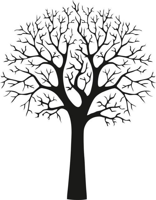 Folyo Sticker Ağaç 80cm Uzunluk