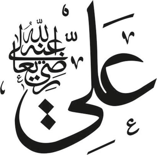 Folyo Sticker Ali 20cm uzunluk