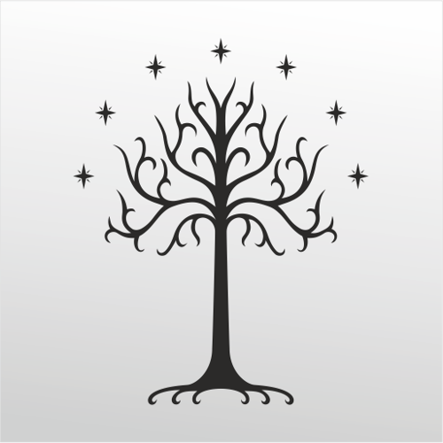 Folyo Sticker Ağaç 160cm Uzunluk