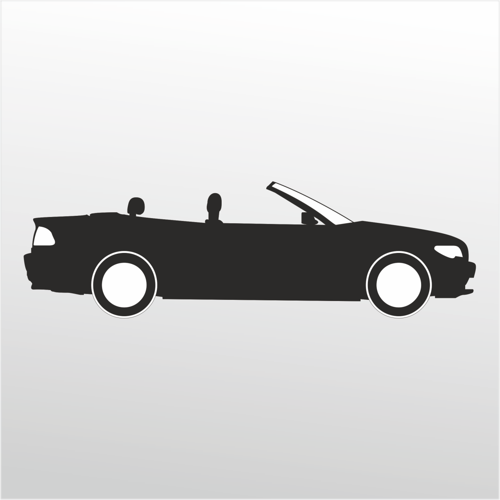 Folyo Sticker Araba 90 cm uzunluk