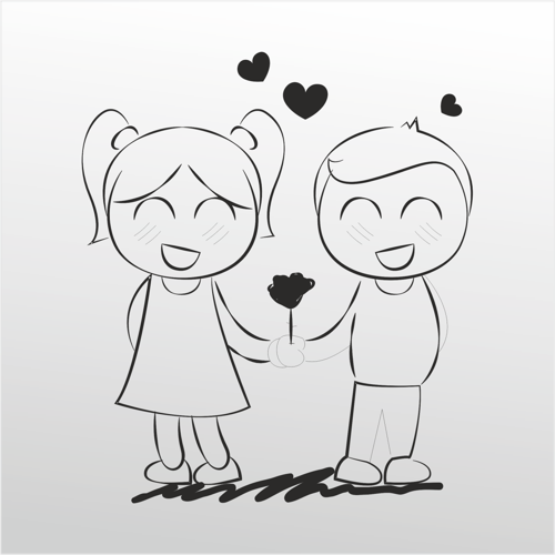 Folyo Sticker Aşk 20cm uzunluk