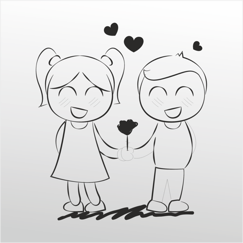 Folyo Sticker Aşk 30cm Uzunluk