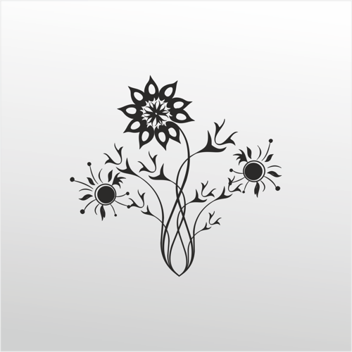 Folyo Sticker Ayçiçeği 100cm Uzunluk